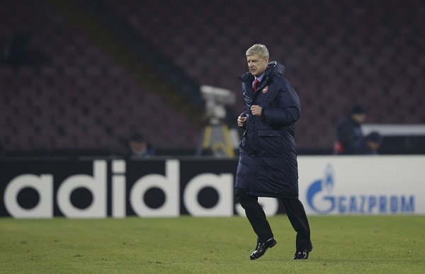 Arsenal's Coach Arsene Wenger