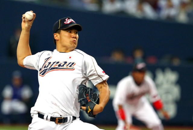 Japanese pitcher Masahiro Tanaka