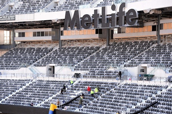 Super Bowl XLVIII stadium preparations press conference at MetLife Stadium