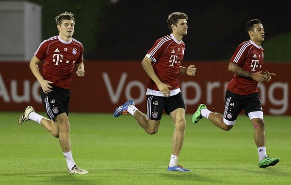 Bayern Munich's Toni Kroos