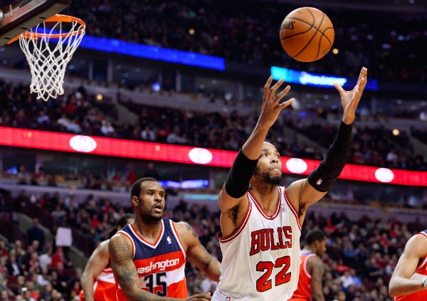 Chicago Bulls power forward Taj Gibson 