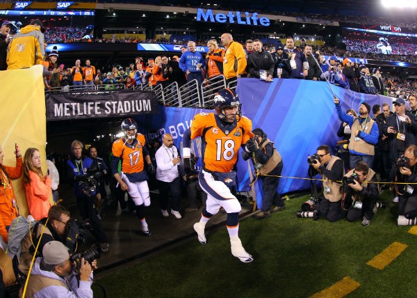 Denver Broncos quarterback Peyton Manning 