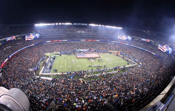 Super Bowl XLVIII between the Seattle Seahawks and the Denver Broncos at MetLife Stadium
