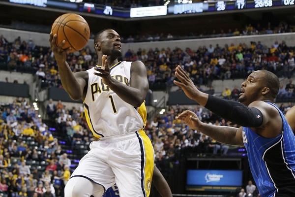 Indiana Pacers guard Lance Stephenson 