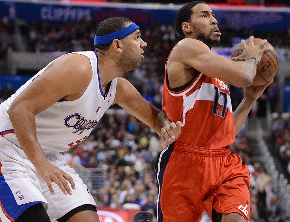 Los Angeles Clippers small forward Jared Dudley