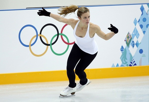 Ashley Wagner of the U.S.  2014 Sochi Winter Olympics