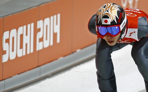 Japan's Taku Takeuchi  Sochi 2014 Winter Olympic 
