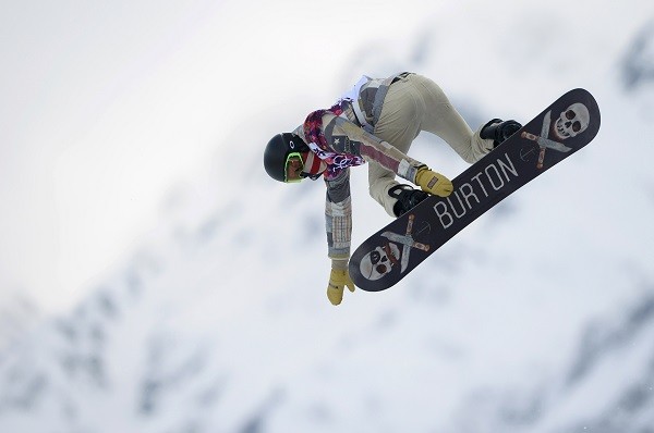 Shaun White of the U.S. 2014 Sochi Winter Olympic 
