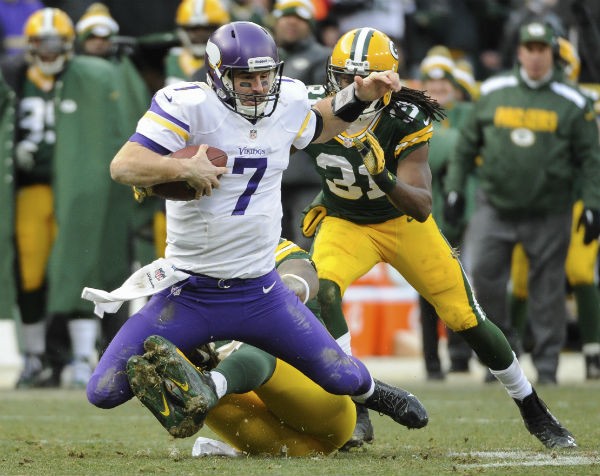 Minnesota Vikings quarterback Christian Ponder