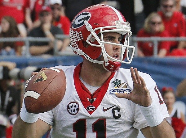 Georgia Bulldogs quarterback Aaron Murray
