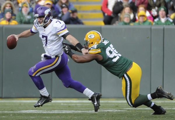 Minnesota Vikings quarterback Christian Ponder