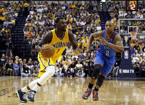 Indiana Pacers guard Lance Stephenson