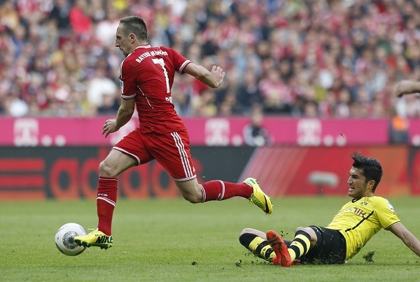 Bayern Munich's Franck Ribery 