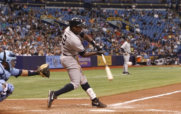 New York Yankees designated hitter Alfonso Soriano 