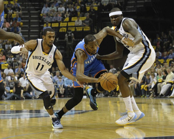 Oklahoma City Thunder forward Kevin Durant 