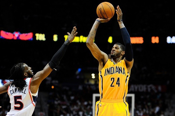 Indiana Pacers forward Paul George