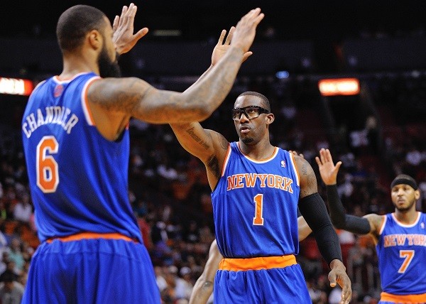 New York Knicks forward Amar'e Stoudemire 