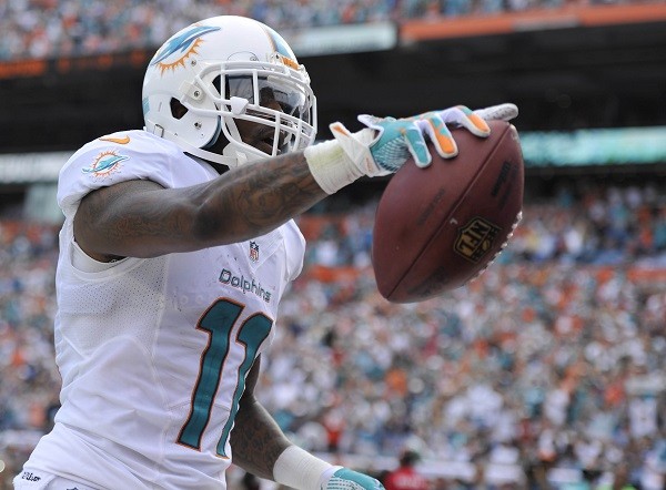 Miami Dolphins wide receiver Mike Wallace