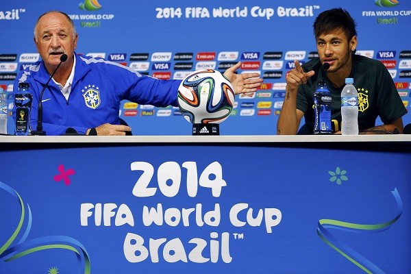 Brazil's national soccer team coach Luiz Felipe Scolari 