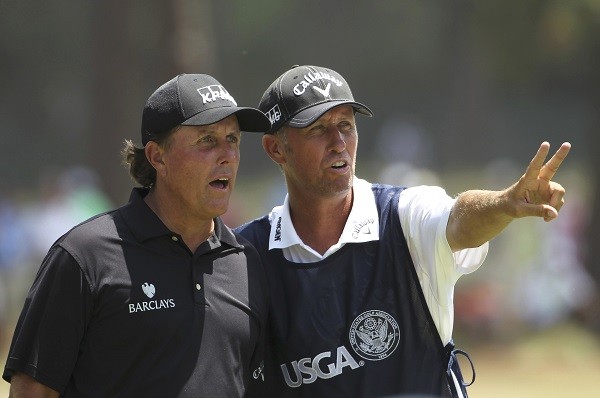 Phil Mickelson of the U.S. 