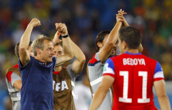 U.S. coach Juergen Klinsmann 