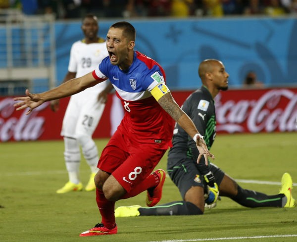 Clint Dempsey of the U.S. 