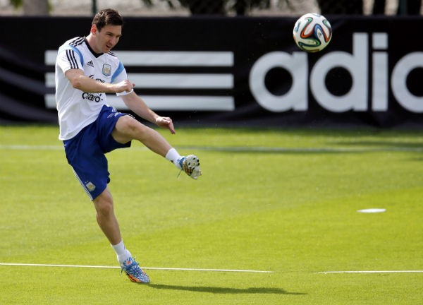 Argentina's national team player Lionel Messi 