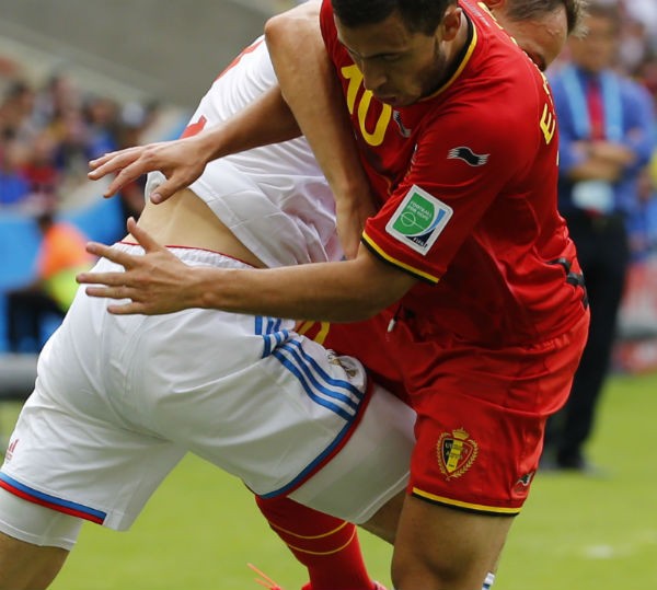 Belgium's Eden Hazard 