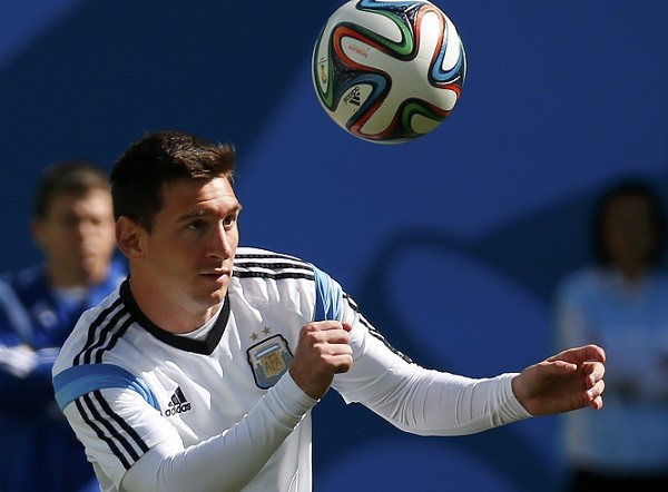 Argentina's national soccer player Lionel Messi
