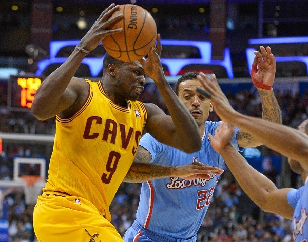 Cleveland Cavaliers forward Luol Deng