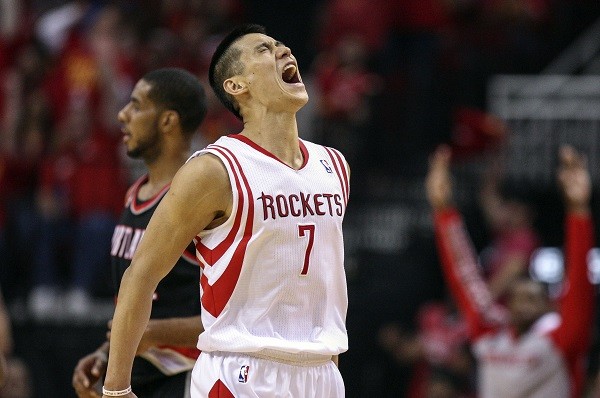 Houston Rockets guard Jeremy Lin