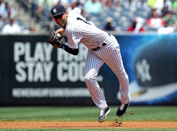 New York Yankees shortstop Derek Jeter 
