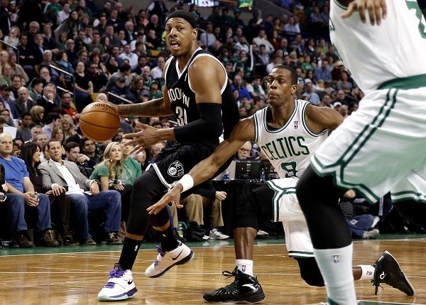 Boston Celtics point guard Rajon Rondo