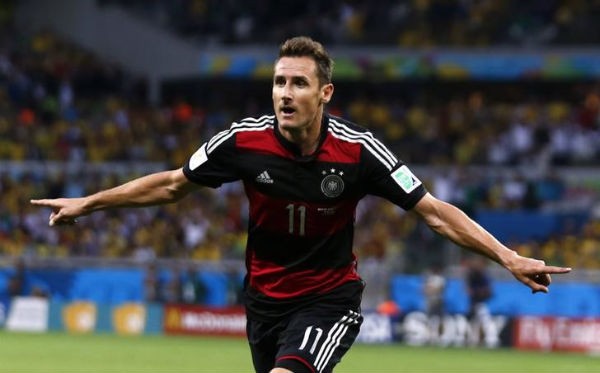Germany's Miroslav Klose