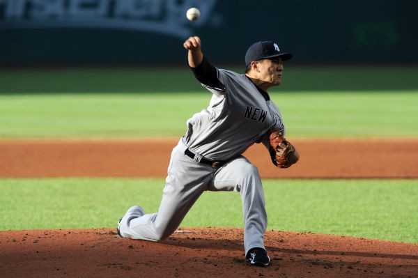 New York Yankees starting pitcher Masahiro Tanaka 