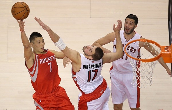 Houston Rockets guard Jeremy Lin
