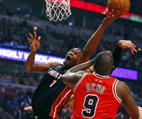 Miami Heat forward Chris Bosh 
