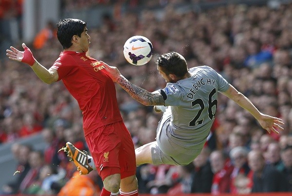 Liverpool's Luis Suarez 