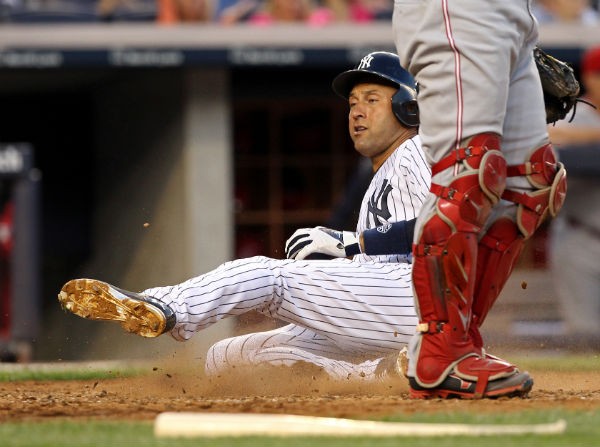 New York Yankees shortstop Derek Jeter 