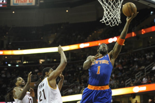 New York Knicks power forward Amar'e Stoudemire 