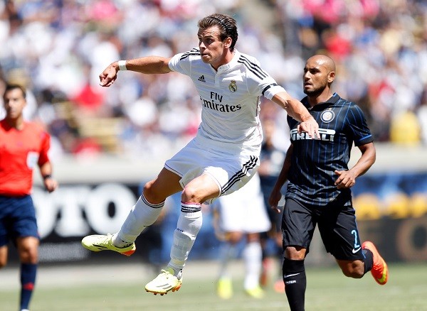 Real Madrid middle fielder Gareth Bale