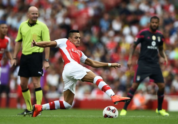 Arsenal's Alexis Sanchez 