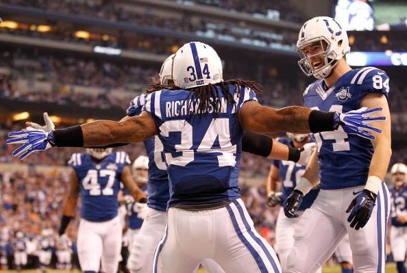 Trent Richardson #34 of the Indianapolis Colts