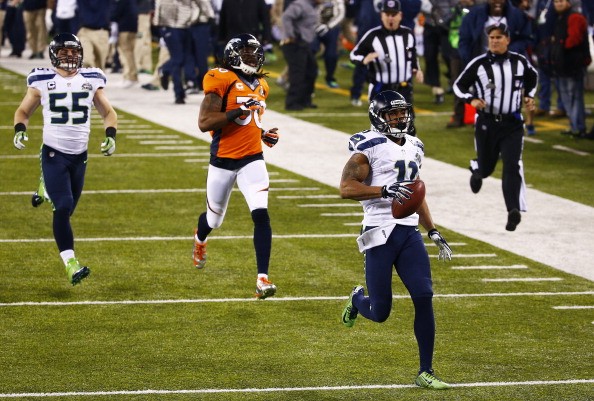 Wide receiver Percy Harvin #11 of the Seattle Seahawks