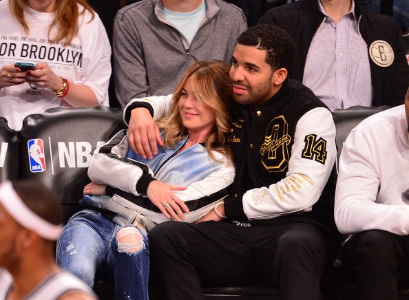  Drake attend the Toronto Raptors vs Brooklyn Nets