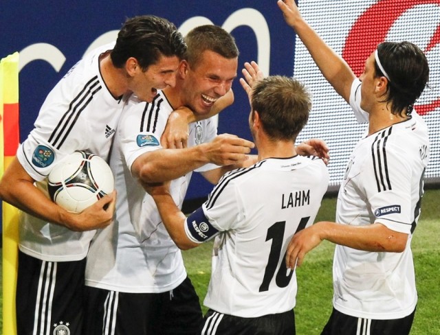 Lukas Podolski and German team