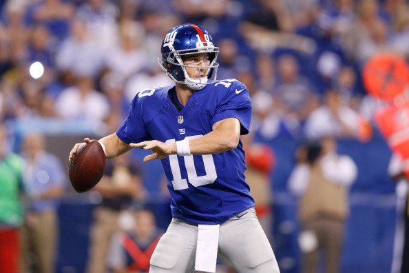  Eli Manning #10 of the New York Giants