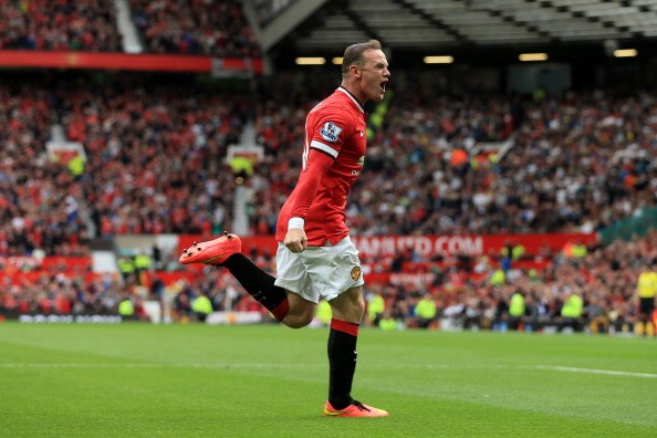 Wayne Rooney of Man Utd