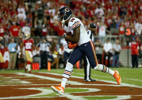 Wide receiver Brandon Marshall #15 of the Chicago Bears 