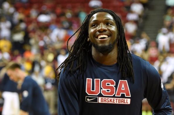 Kenneth Faried #33 of the 2014 USA Basketball Men's National Team